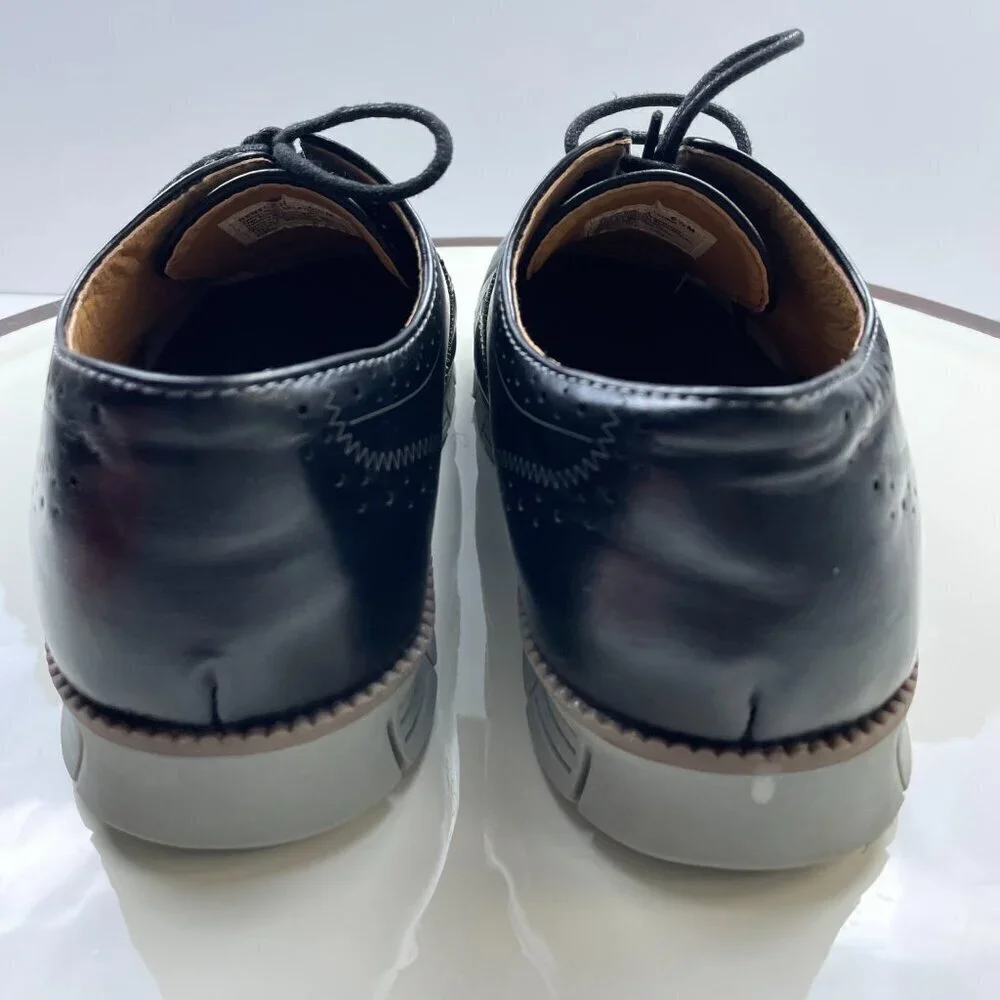 Deer Stags Black Big Boys Dress shoes Size 6.5